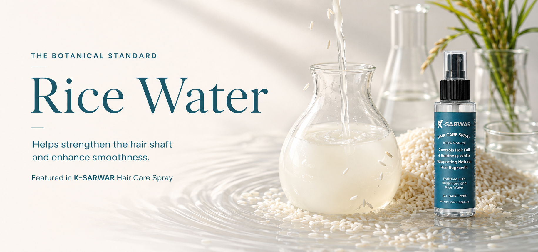 Rice Water ingredient banner